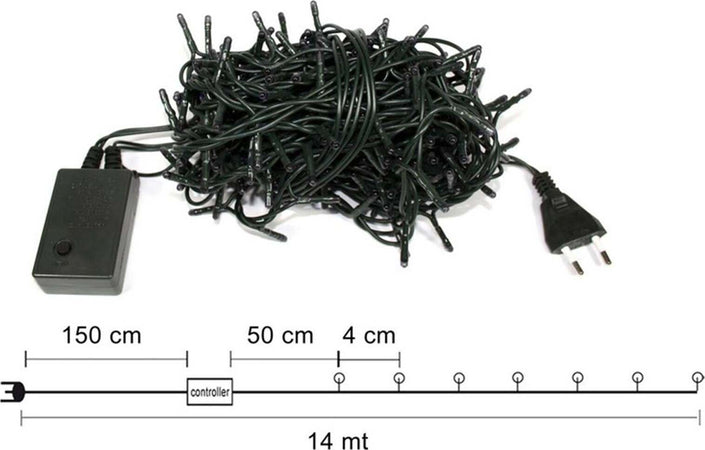 Catena luminosa mini lucciole 300 lampadine luce calda per albero di natale addobbi Casa e cucina/Decorazioni per interni/Addobbi e decorazioni per ricorrenze/Decorazioni natalizie/Luci natalizie/Catene luminose per interni MagiediNatale.it - Altamura, Commerciovirtuoso.it