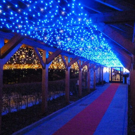 Catena Luminosa Natalizia 120 Led Luce Blu Con Flash 9mt Esterno Prolungabile Prodotti Natalizi Trade Shop italia - Napoli, Commerciovirtuoso.it