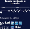 Catena Luminosa Natalizia 120 Led Luce Blu Con Flash 9mt Esterno Prolungabile Prodotti Natalizi Trade Shop italia - Napoli, Commerciovirtuoso.it