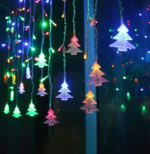Catena Luminosa Strisce 96 LED 96 RGB 8 Modalità Impermeabili IP44 per Natale 3.5 Metri