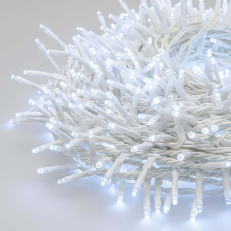 Catena nastro di luce bianca con 1000 MiniLed da 30 m per decorazioni natalizie Casa e cucina/Decorazioni per interni/Addobbi e decorazioni per ricorrenze/Decorazioni natalizie/Luci natalizie/Catene luminose per interni MagiediNatale.it - Altamura, Commerciovirtuoso.it