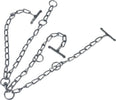 Catena per Bovini in ferro lucido con anello givolare a 3 Capi Commercio Industria e Scienza/Attrezzature e forniture agricole/Attrezzature per animali di allevamento/Accessori per il trasporto La Zappa - Altamura, Commerciovirtuoso.it