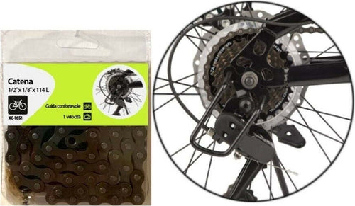 Catena Ricambio Per Bici 1/2?x1/8?x114l 1 Velocita' Guida Confortevole Xc-1651 Sport e Tempo Libero > Ciclismo > Ricambi per Bici > Sport Trade Shop italia - Napoli, Commerciovirtuoso.it