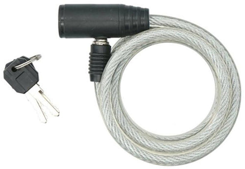 Catena Sicurezza Antifurto Bici Bicicletta Lucchetto 2 Chiavi Acciaio 8 x 1500mm