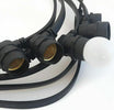 CATENA stagna gomma Nera STRINGA 2 metri 8 attacchi e27 luce LED IMPERMEABILE IP67 Illuminazione/Illuminazione per esterni/Catene luminose Zencoccostore - Formia, Commerciovirtuoso.it