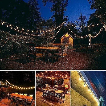 CATENA stagna gomma Nera STRINGA 2 metri 8 attacchi e27 luce LED IMPERMEABILE IP67 Illuminazione/Illuminazione per esterni/Catene luminose Zencoccostore - Formia, Commerciovirtuoso.it