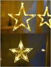 CATENA STELLE  TENDA LUMINOSA DI NATALE LUCI NATALIZIE LED LUCE RGB BIANCO CALDO BIANCO FREDDO STELLA ADDOBBI Casa e cucina/Decorazioni per interni/Addobbi e decorazioni per ricorrenze/Decorazioni natalizie/Luci natalizie/Catene luminose per esterni Zencoccostore - Formia, Commerciovirtuoso.it