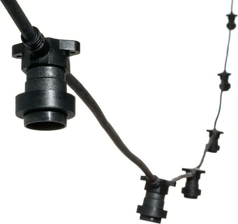 Catena-Stringa-luminosa-10-metri-prolungabile-10-Lampade-LED-e27-luce-Calda-IP65
