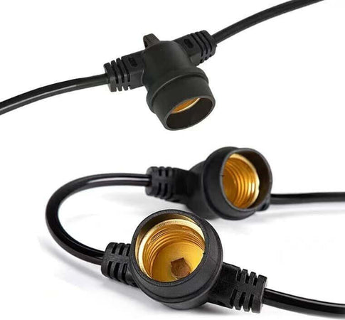 Catena-Stringa-luminosa-10-metri-prolungabile-10-Lampade-LED-e27-luce-Calda-IP65