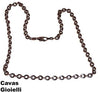 Catena uomo lunga 60 cm in argento VINTAGE