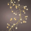 Luci di natale con 960 microLED color bianco caldo da 6 m
