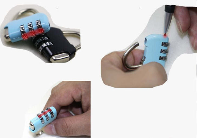 CATENACCIO LUCCHETTO A COMBINAZIONE PER ARMADIETTO SPOGLIATOIO 3 CIFRE 35mm Sport e tempo libero/Attività ricreative all'aperto/Ciclismo/Accessori/Lucchetti per bici/Lucchetti a combinazione Trade Shop italia - Napoli, Commerciovirtuoso.it