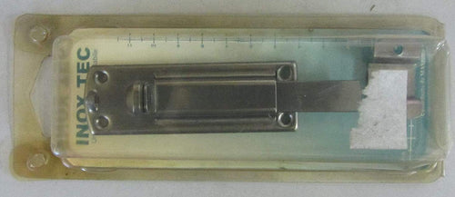 CATENACCIO-TRASVERSALE-PER-PORTE-CON-LEVA-E-RISCONTRO-100x27MM---IN-ACCIAIO-INOSSIDABILE