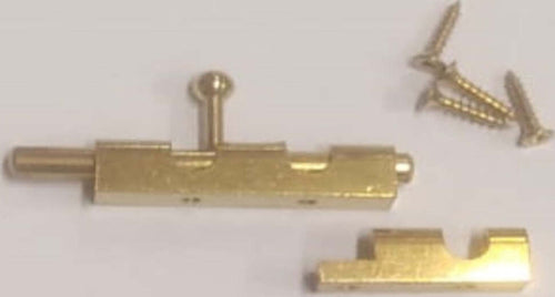 CATENACCIOLO-A-CANNONE-PER-PORTE---IN-OTTONE-LUCIDO-80MM---CON-VITI