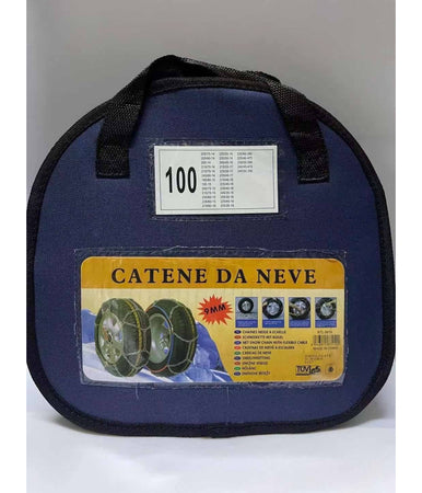 Catene Da Neve Per Auto Gruppo 100 Pneumatici Facili Da Montare Omologate