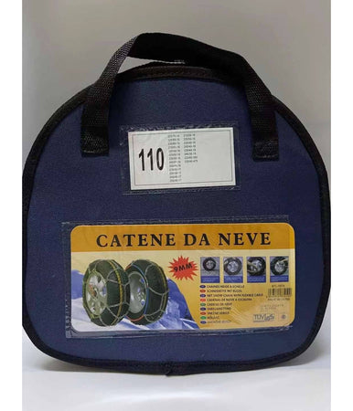 Catene Da Neve Per Auto Gruppo 110 Pneumatici Facili Da Montare Omologate