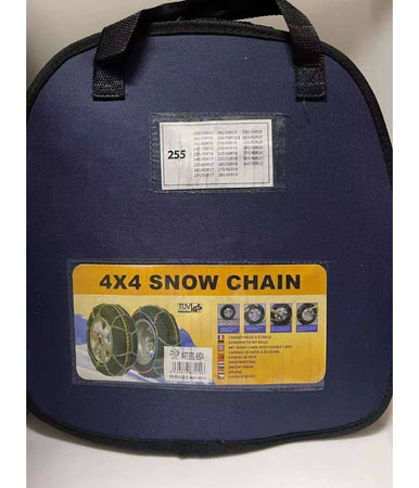 Catene Da Neve Per Auto Gruppo 255 Pneumatici Facili Da Montare Omologate