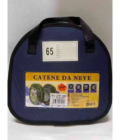 Catene Da Neve Per Auto Gruppo 65 Pneumatici Facili Da Montare Omologate