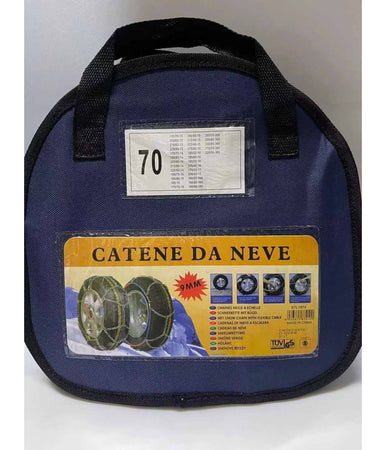 Catene Da Neve Per Auto Gruppo 70 Pneumatici Facili Da Montare Omologate