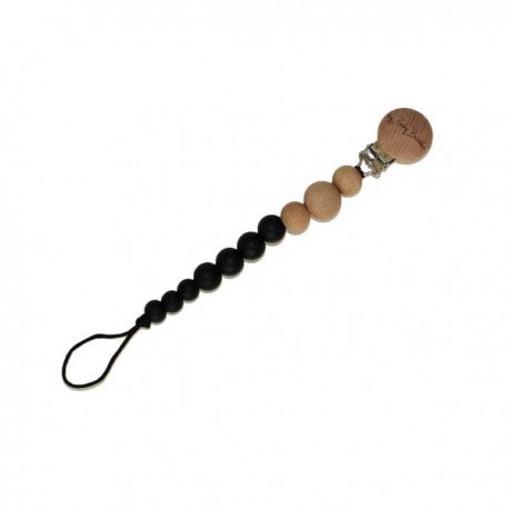 Catenella con clip per il ciuccio BY BABY BUBBLES