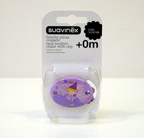Catenella Portaciuccio Suavinex Ovale Lilla Prima infanzia/Succhietti e massaggiagengive/Catenelle porta succhietto La Casa Del Bebè - Napoli, Commerciovirtuoso.it