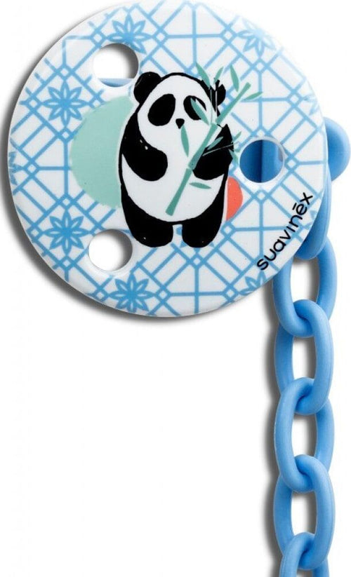 Catenella Portaciuccio Suavinex Panda Azzurro Prima infanzia/Succhietti e massaggiagengive/Catenelle porta succhietto La Casa Del Bebè - Napoli, Commerciovirtuoso.it