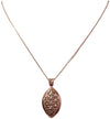 Catenina con pendente Argento Rosee' e bianco - Ungari Gioielli Ungari Gioielli Argento