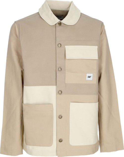 CATERPILLAR-Giacca-Workwear-Uomo-Mix-Media-Chore-Jacket-Multi-da-uomo