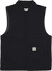 CATERPILLAR-Smanicato-Uomo-Canvas-Vest-Black-da-uomo