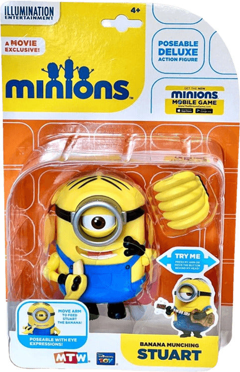 Cattivissimo Me Minions Action Figure Stuart Banana Giochi e giocattoli/Personaggi giocattolo/Creature fantastiche Liquidator Italia - Nicosia, Commerciovirtuoso.it