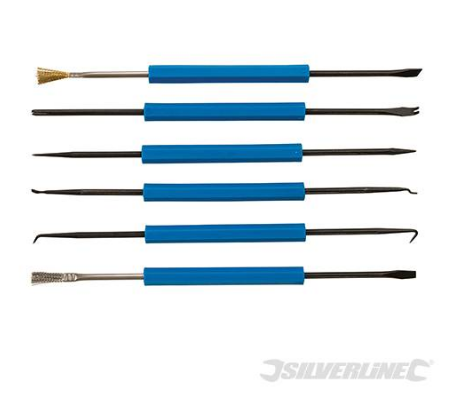 Kit attrezzi  professionali per saldatura 6 p.zi - Eternal Brico