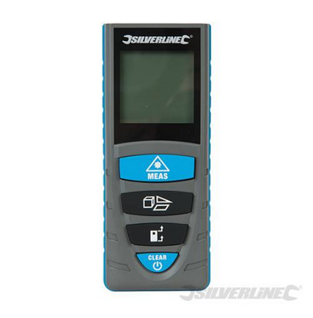 Metro di distanza a laser Silverline Silverline