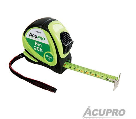Metro a nastro con Corpo in ABS ergonomico Silverline