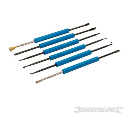 Kit attrezzi  professionali per saldatura 6 p.zi - Eternal Brico