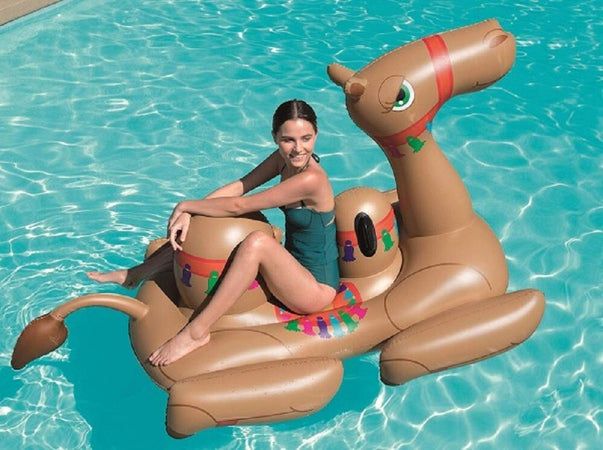 Cavalcabile Cammello Gonfiabile 221 X 132 Cm Con Maniglie Per Mare Piscina 41125 Giochi e giocattoli/Sport e giochi all'aperto/Giochi aquatici e piscine per bambini/Canotti e gonfiabili galleggianti Trade Shop italia - Napoli, Commerciovirtuoso.it