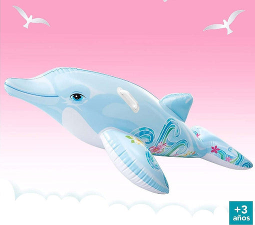Cavalcabile Forma Delfino Gonfiabile Piscina Mare 175 X 66 Cm Con Maniglie 58535 Giochi e giocattoli/Sport e giochi all'aperto/Giochi aquatici e piscine per bambini/Canotti e gonfiabili galleggianti Trade Shop italia - Napoli, Commerciovirtuoso.it