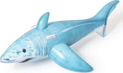 Cavalcabile Gonfiabile A Forma Di Squalo 3d Con Maniglie 183x102cm Piscina 41405 Giochi e giocattoli/Sport e giochi all'aperto/Giochi aquatici e piscine per bambini/Canotti e gonfiabili galleggianti Trade Shop italia - Napoli, Commerciovirtuoso.it