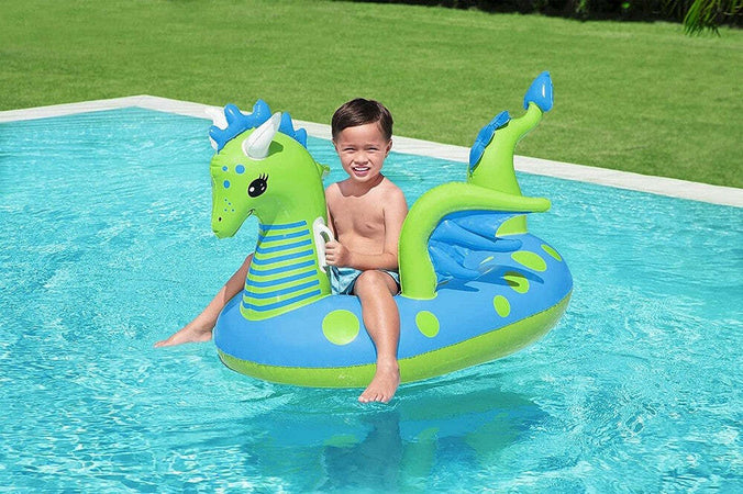 Cavalcabile Gonfiabile Forma Drago Fantasy Dragon 134x142 Cm Con Maniglie 41476 Giochi e giocattoli/Sport e giochi all'aperto/Giochi aquatici e piscine per bambini/Canotti e gonfiabili galleggianti Trade Shop italia - Napoli, Commerciovirtuoso.it