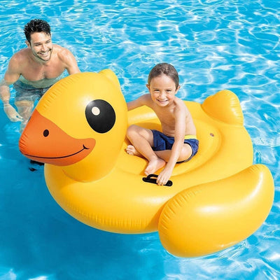 Cavalcabile Papera 147x147x81 Cm Gonfiabile Giocattolo Piscina 2 Maniglie 57556 Giochi e giocattoli/Sport e giochi all'aperto/Giochi aquatici e piscine per bambini/Canotti e gonfiabili galleggianti Trade Shop italia - Napoli, Commerciovirtuoso.it