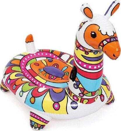 Cavalcabile Pop Art Barcellona Lama 193x151cm Gonfiabile Maniglie Piscina 41136 Giochi e giocattoli/Sport e giochi all'aperto/Giochi aquatici e piscine per bambini/Canotti e gonfiabili galleggianti Trade Shop italia - Napoli, Commerciovirtuoso.it
