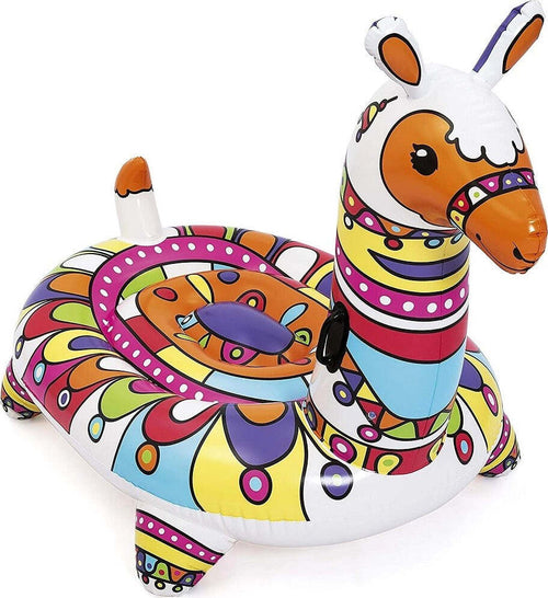 Cavalcabile Pop Art Barcellona Lama 193x151cm Gonfiabile Maniglie Piscina 41136 Giochi e giocattoli/Sport e giochi all'aperto/Giochi aquatici e piscine per bambini/Canotti e gonfiabili galleggianti Trade Shop italia - Napoli, Commerciovirtuoso.it