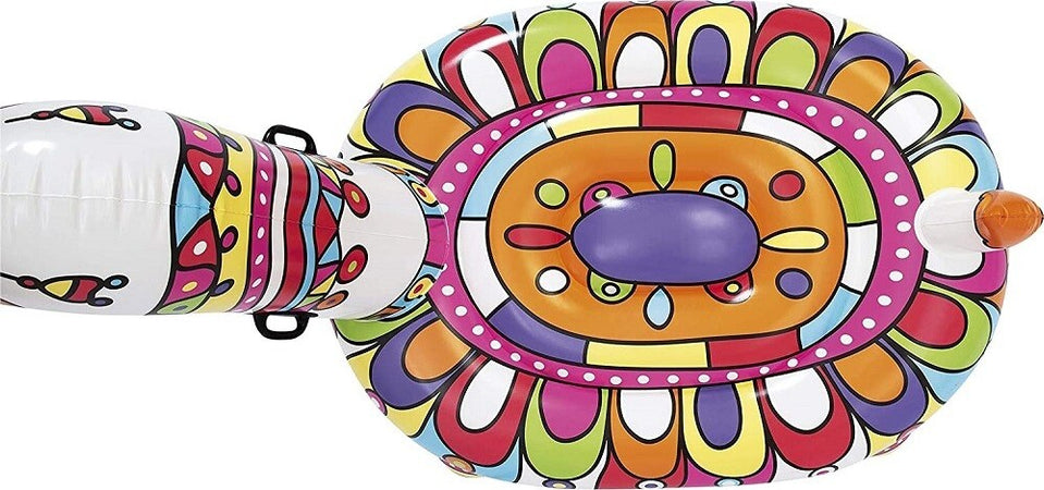 Cavalcabile Pop Art Barcellona Lama 193x151cm Gonfiabile Maniglie Piscina 41136 Giochi e giocattoli/Sport e giochi all'aperto/Giochi aquatici e piscine per bambini/Canotti e gonfiabili galleggianti Trade Shop italia - Napoli, Commerciovirtuoso.it