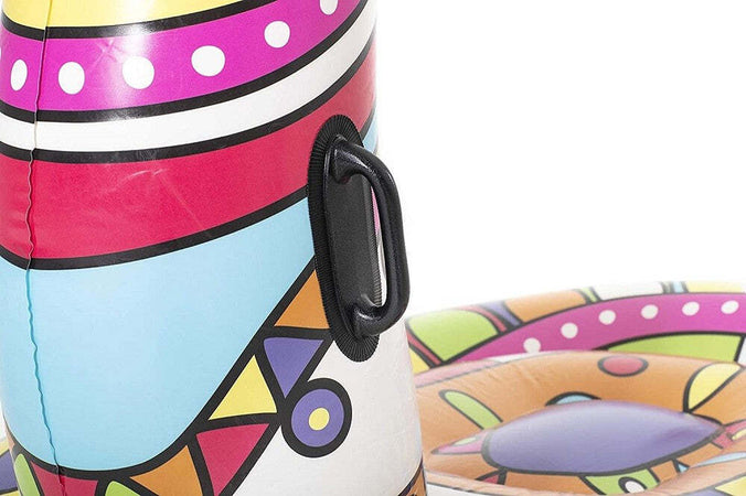 Cavalcabile Pop Art Barcellona Lama 193x151cm Gonfiabile Maniglie Piscina 41136 Giochi e giocattoli/Sport e giochi all'aperto/Giochi aquatici e piscine per bambini/Canotti e gonfiabili galleggianti Trade Shop italia - Napoli, Commerciovirtuoso.it