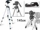 Cavaletto-Treppiede-145-Cm-Per-Macchina-Fotografica-Digitale-Videocamera