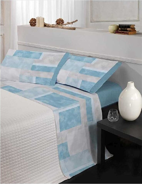 Cavalieri Completo Lenzuola Matrimoniale Fantasia Geometrica Piazza Pitti Cotone Linea Giusy 8351 Casa e cucina/Tessili per la casa/Biancheria da letto/Lenzuola e federe/Set di lenzuola e federe La Bottega del Risparmio - Bari, Commerciovirtuoso.it