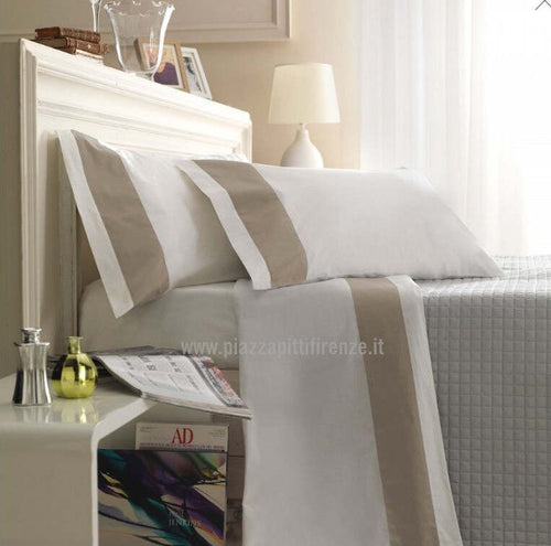 Cavalieri Completo Letto Matrimoniale Set Lenzuola Matrimoniali 100% Cotone con Balza In Raso a Contrasto Linea Vally Casa e cucina/Tessili per la casa/Biancheria da letto/Lenzuola e federe/Set di lenzuola e federe La Bottega del Risparmio - Bari, Commerciovirtuoso.it