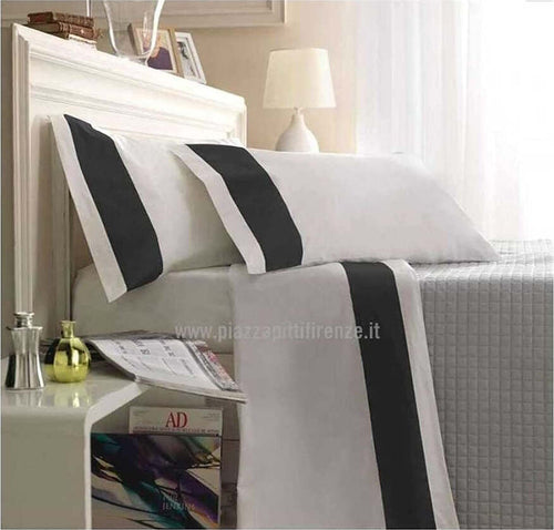 Cavalieri Completo Letto Matrimoniale Set Lenzuola Matrimoniali 100% Cotone con Balza In Raso a Contrasto Linea Vally Casa e cucina/Tessili per la casa/Biancheria da letto/Lenzuola e federe/Set di lenzuola e federe La Bottega del Risparmio - Bari, Commerciovirtuoso.it