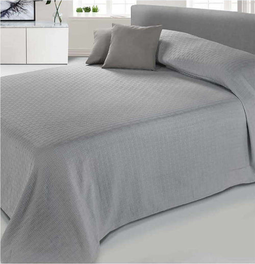 Cavalieri Elegante Copriletto Matrimoniale 260x260 Clara Cotone Jacquard Tinta Unita Casa e cucina/Tessili per la casa/Biancheria da letto/Copriletti La Bottega del Risparmio - Bari, Commerciovirtuoso.it