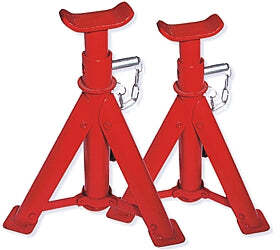 CAVALLETTI PROFESSIONALI PER AUTO ESSENZIALI PER OFFICINA 2 PZ. 2000 KG BEAST