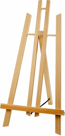 Tela Da Dipingere Bakaji Con Cavalletto - 30x23 Cm, Legno, Per Olio E Tempera - Foto 11